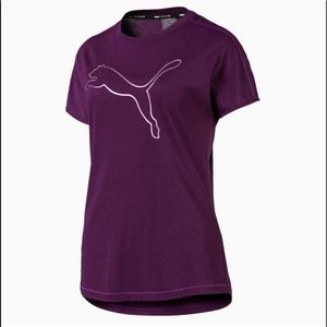 Puma Light Pink Workout Shirt